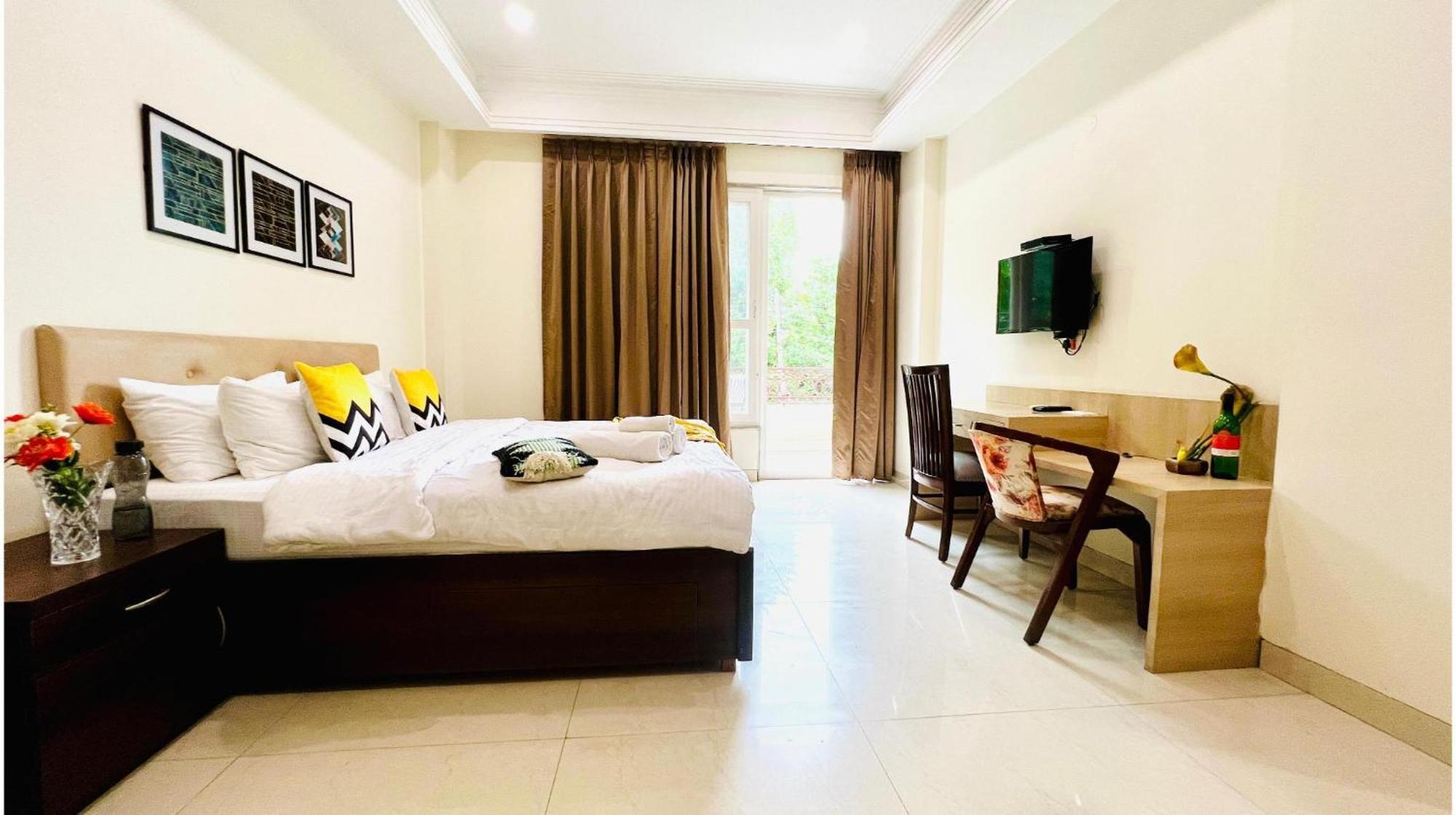 Bluo Studio2 Golf Course Road - Gym, Terrace Garden 古尔冈 外观 照片