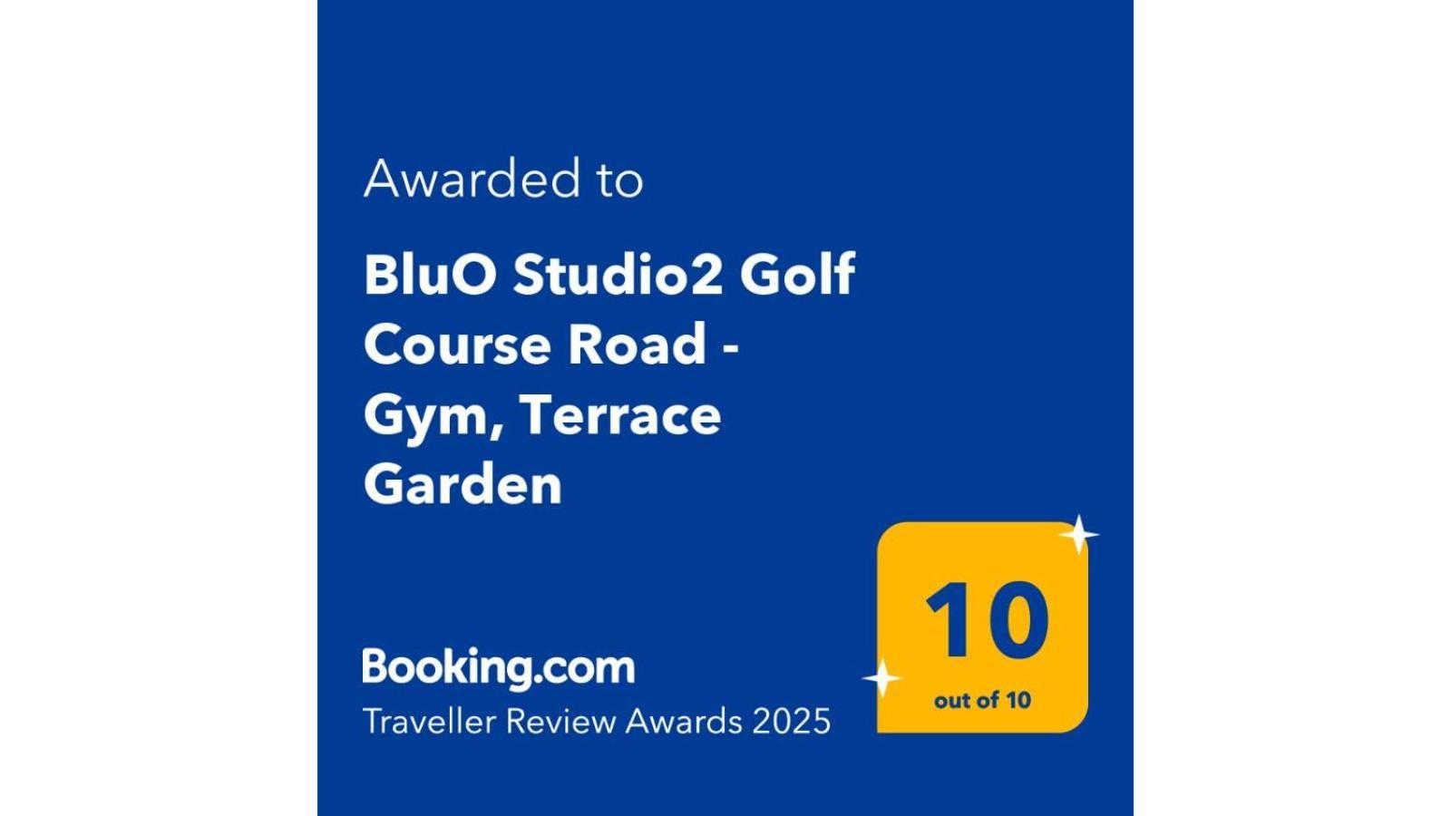 Bluo Studio2 Golf Course Road - Gym, Terrace Garden 古尔冈 外观 照片